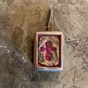Cross/Butterfly Jewel Kade charm